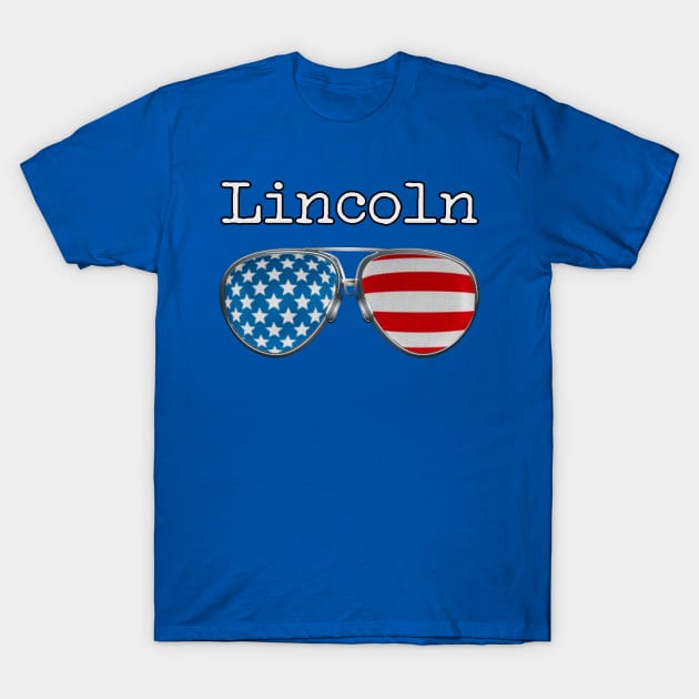 USA PILOT GLASSES LINCOLN T-Shirt by SAMELVES